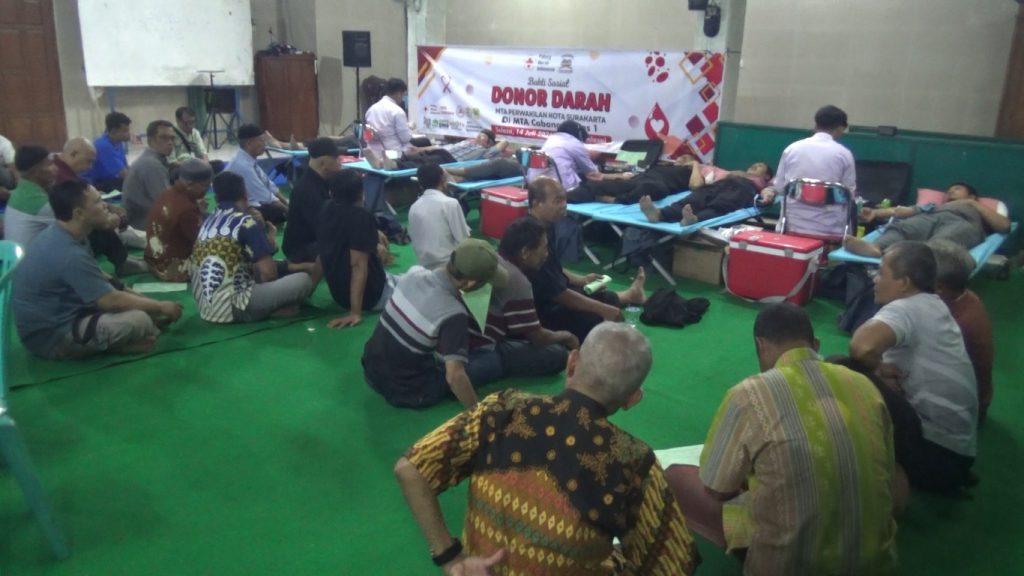 Rutin Donor Darah, Warga Solo Wujudkan Pengamalan Al-Qur’an Sekaligus Jaga Kesehatan