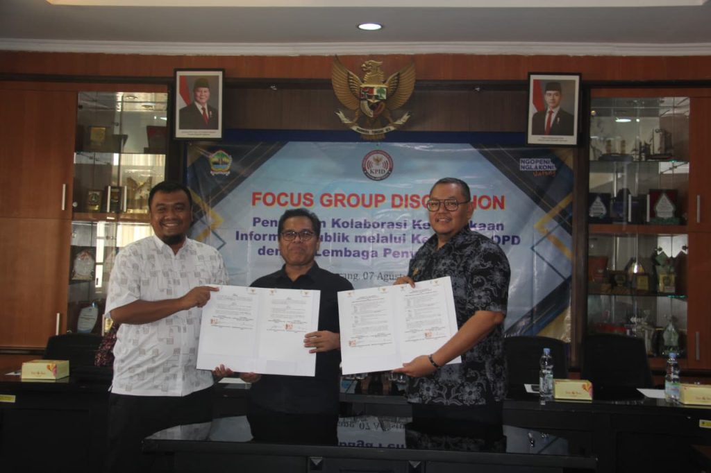 KPID-KI Jateng Sepakati Kolaborasi Keterbukaan Informasi