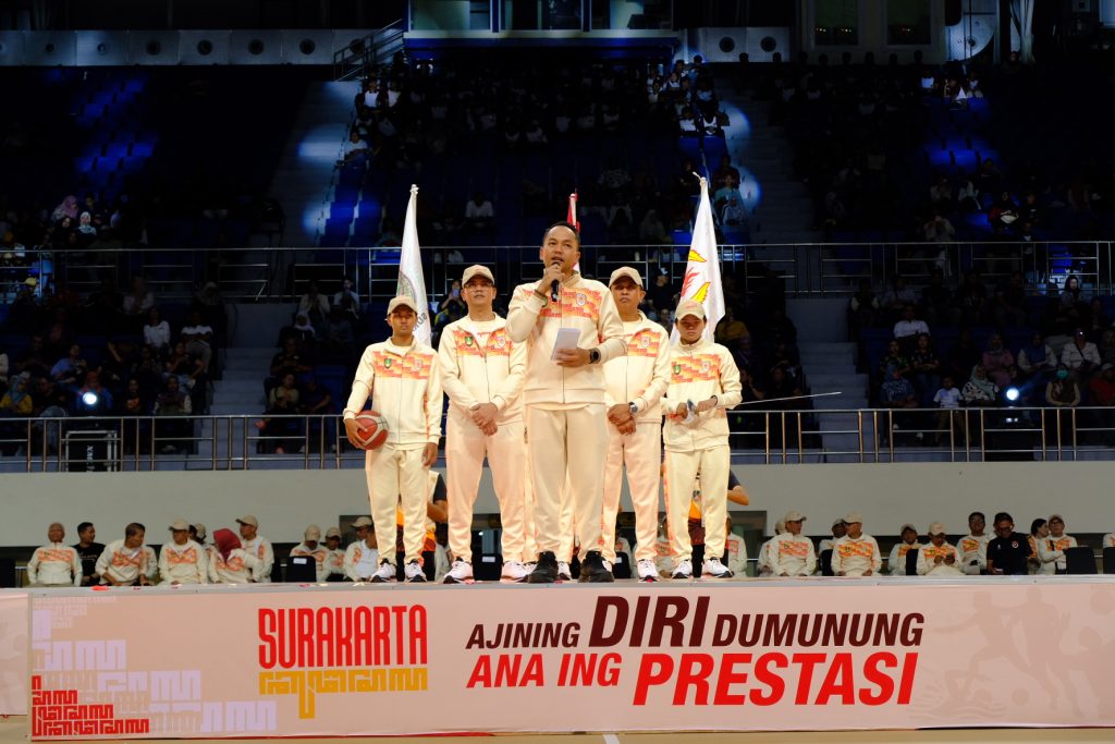 Walkot Solo Lepas 788 Kontingen Patriot Bengawan ke Porprov Jateng 2026