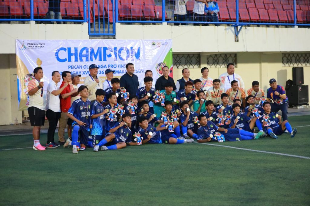 Sepak Bola Solo Raih Emas Pertama Porprov Jateng 2026